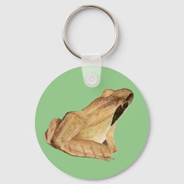 Porte-clés Grenouille à bois (Recto)