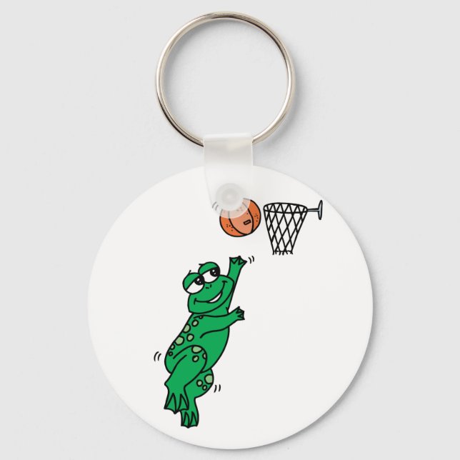 Porte-clés Grenouille de basket (Recto)