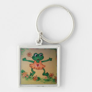 Porte-clés Grenouille de danse