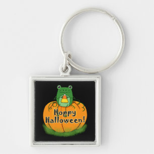 Porte-clés Grenouille de Halloween sautante
