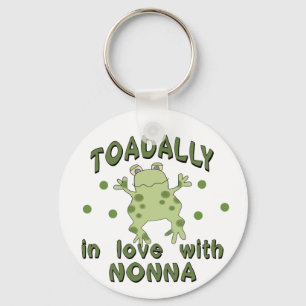 Porte-clés Grenouille de Nonna d'amour de TOADALLY