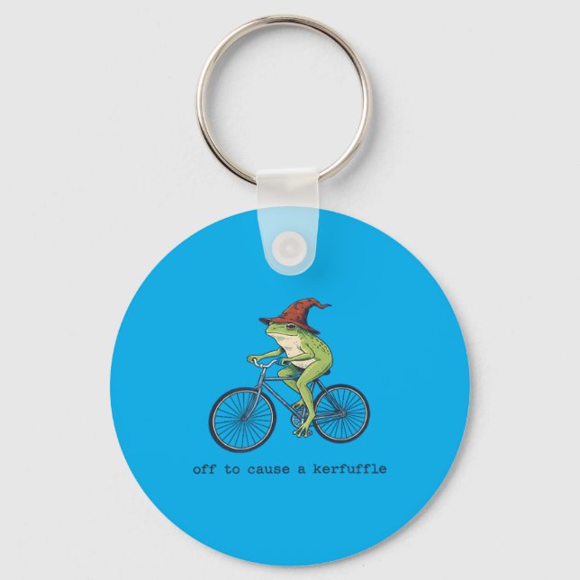 Porte-clés Grenouille drôle pour causer une agitation (Recto)