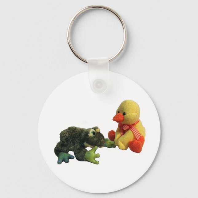 Porte-clés Grenouille et canard (Recto)