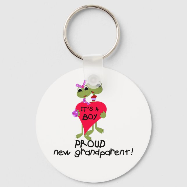 Porte-clés Grenouille grand-parent de tee-shirts et cadeaux d (Recto)