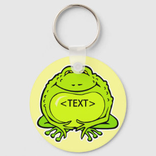 Porte-clés grenouille grasse,<TEXT>