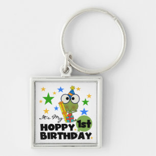 Porte-clés Grenouille Hoppy 1er Anniversaire T-shirts et cade