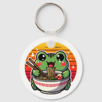 Grenouille Kawaii Abattage Ramen nouilles Anime co