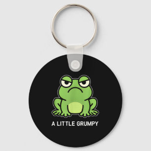 Porte-clés Grenouille un peu grincheuse blagues drôles sarcas