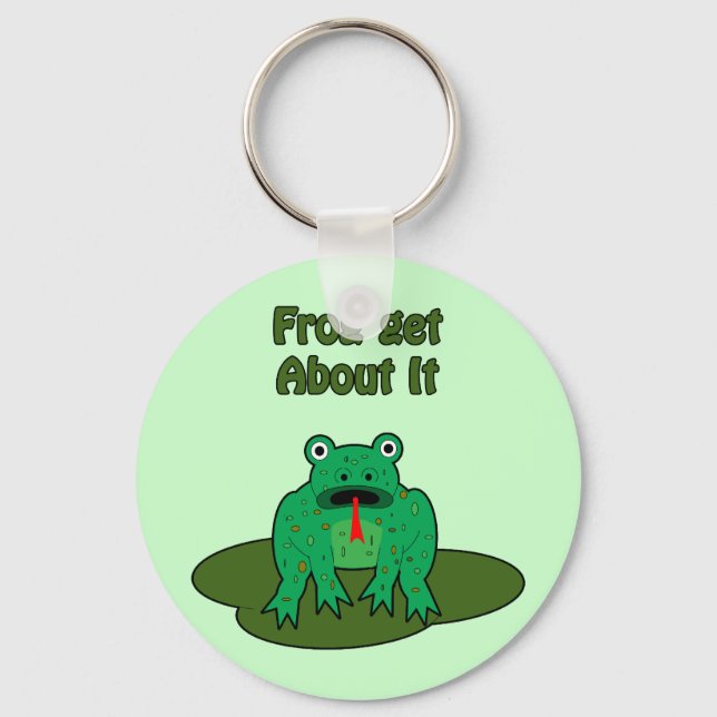 Porte-clés Grenouille Verte - Grenouille En Savoir Plus (Recto)