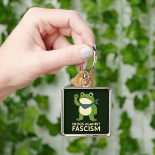 Porte-clés Grenouilles Contre le Fascisme Manifestation de Gr