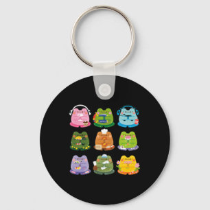 Porte-clés Grenouilles mignonnes