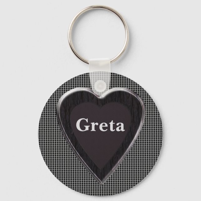 Porte-clés Greta Stole My Heart Keychain (Recto)
