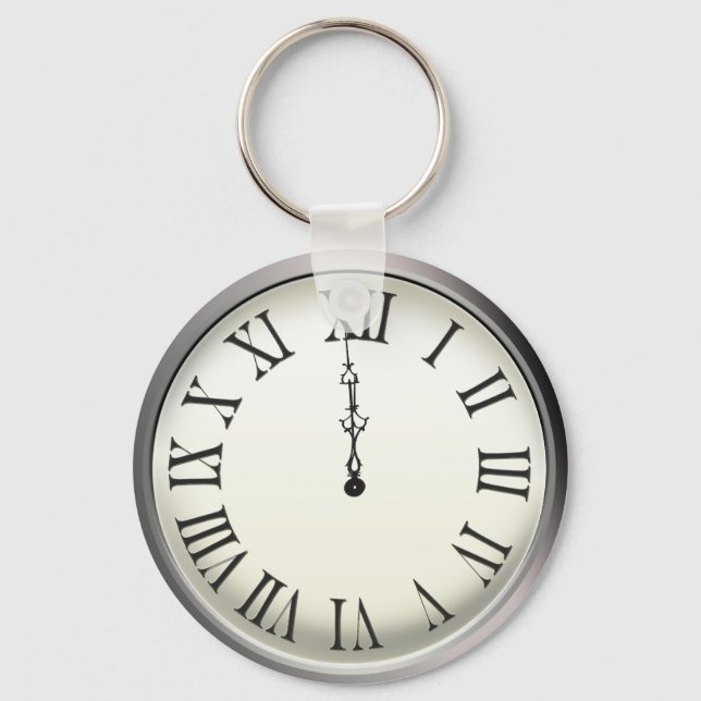 Porte-clés Grève de minuit Nouvel An (Recto)