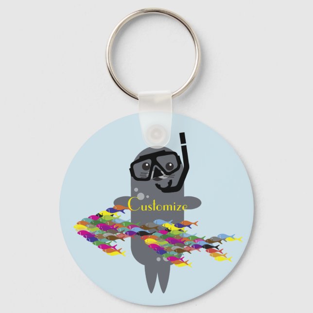 Porte-clés Grey Seal Thunder_Cove (Recto)