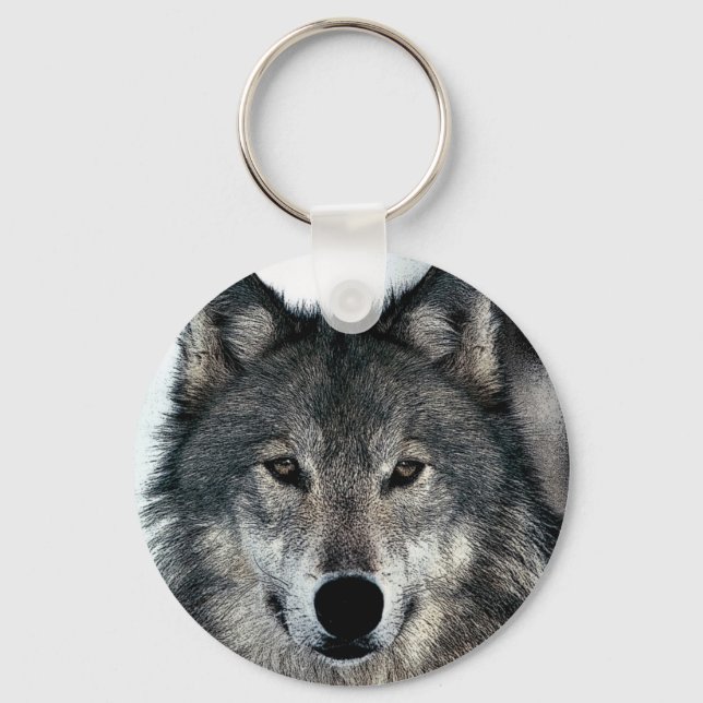 Porte-clés Grey Wolf (Recto)