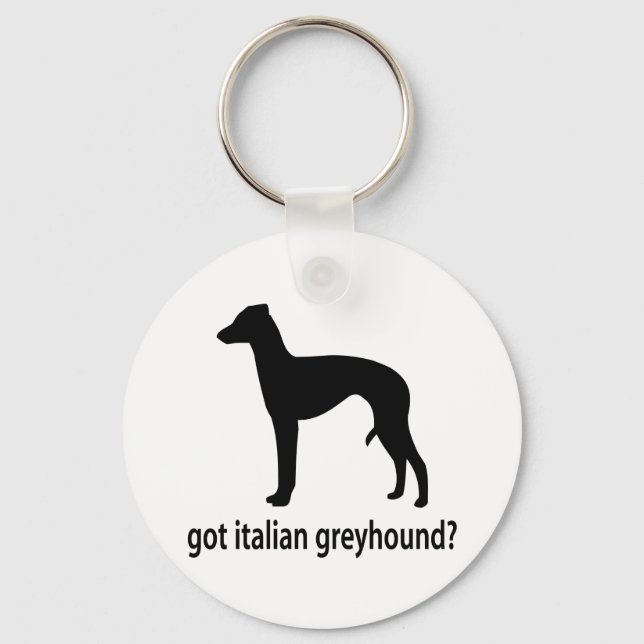 Porte-clés Greyhound italien (Recto)
