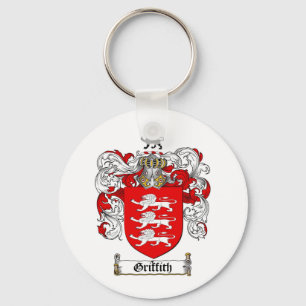 PORTE-CLÉS GRIFFITH FAMILLE CREST - GRIFFITH COAT OF ARMS