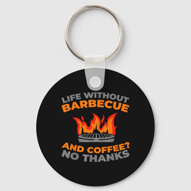 Porte-clés Grill Bbq Grillmaster - Grillade Barbecue 2 (Recto)