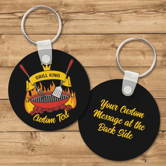 Porte-clés Grill King (Créateur téléchargé)
