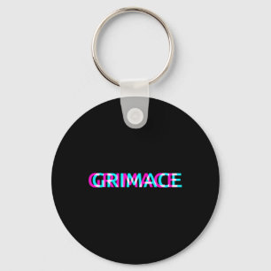 Porte-clés Grimace Edgy - Grunge esthétique Emo Pastel Goth H