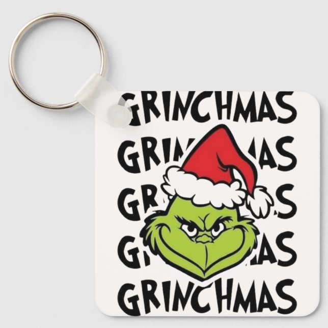 Porte-clés grinchmas en toi  (Recto)