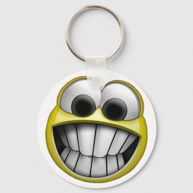 Porte-clés Grinning Happy Face (Recto)