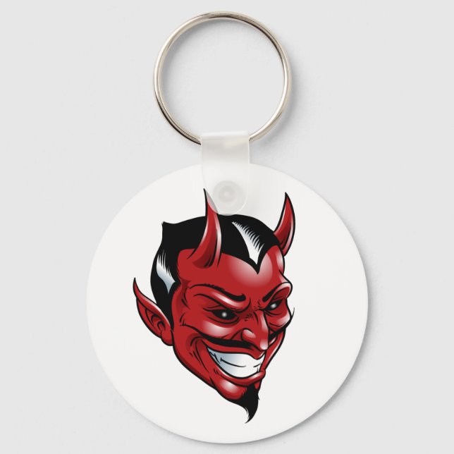 Porte-clés Grinning Red Devil (Recto)