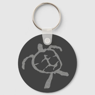 Porte-clés gris-tortue