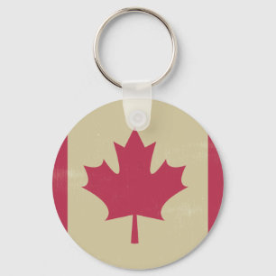 Porte-clés gronder le drapeau canadien