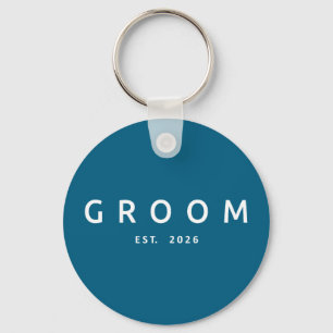 Porte-clés Groom est 2026 futur mari enterrement de vie de ga