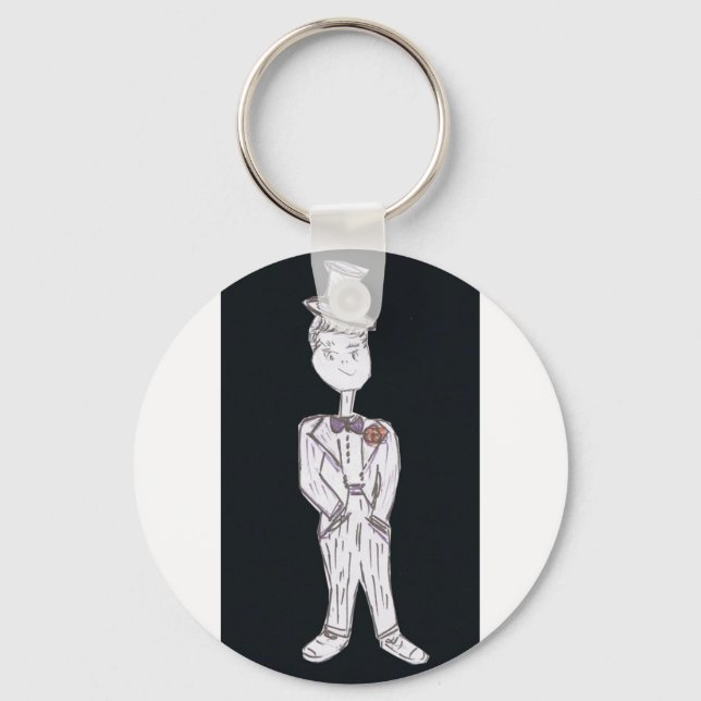 Porte-clés Groom Tuxedo (Recto)
