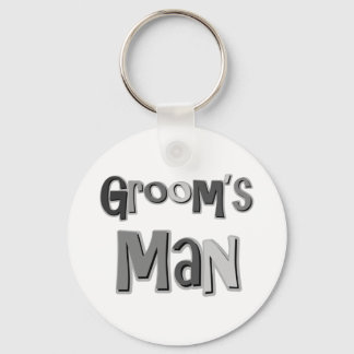 Porte-clés Groomsman Grey