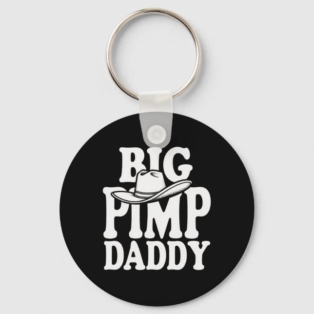 Porte-clés Gros Pimp Daddy Costume d'Halloween (Recto)