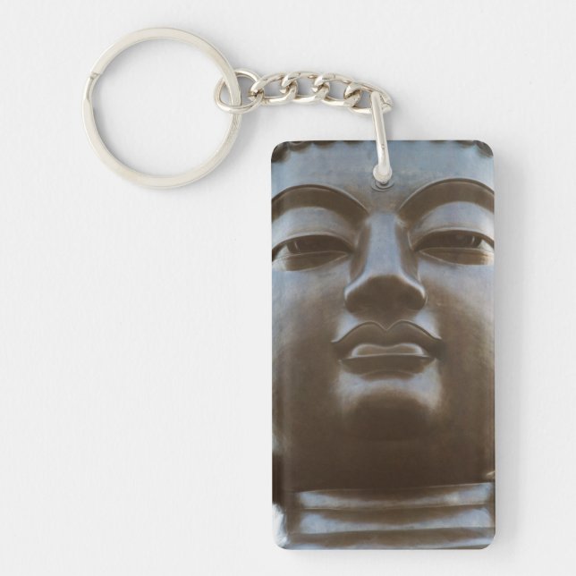 Porte-clés Gros plan de statue de Bouddha (Devant)