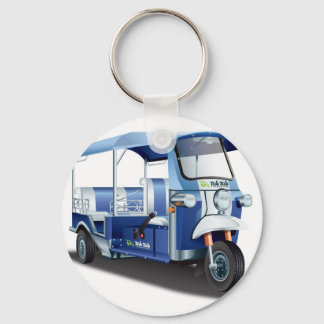 Porte-clés Gros Tuk-tuk bleu