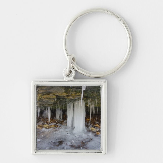 Porte-clés Grotte gelée (Devant)