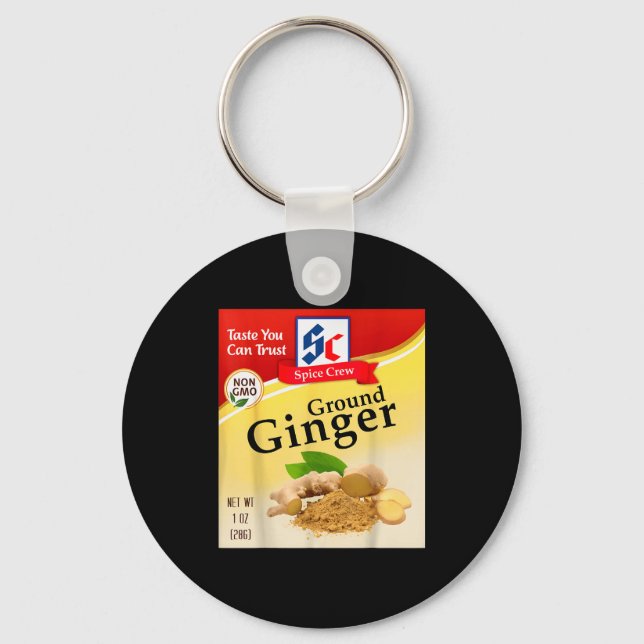 Porte-clés Ground Ginger Condiment Costume Holiday Sce Costum (Recto)