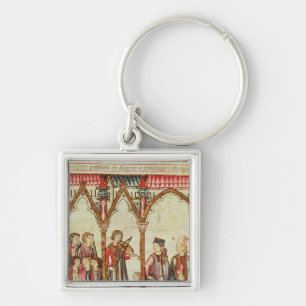 Porte-clés Groupe de troubadours