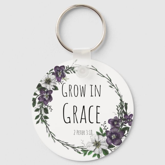 Porte-clés Grow in Grace Keychain (Recto)