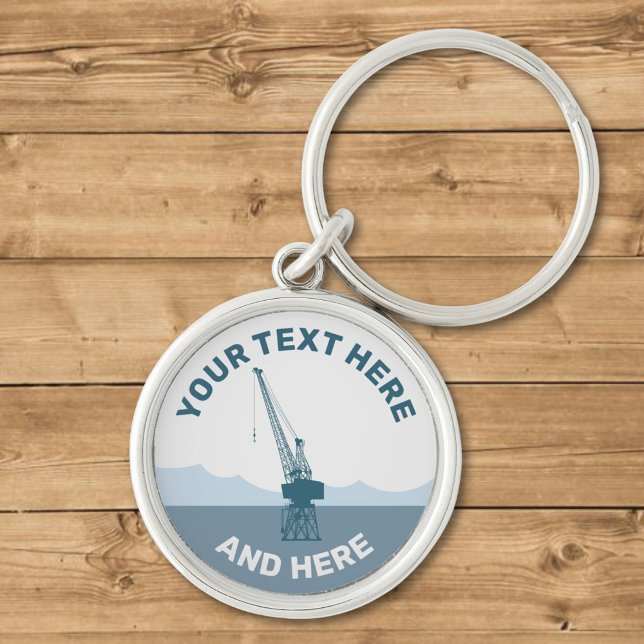 Porte-clés Grue du chantier naval (Créateur téléchargé)