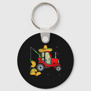 Porte-clés Grue Mexicaine Tacos Garçons Cinco De Mayo Fiesta