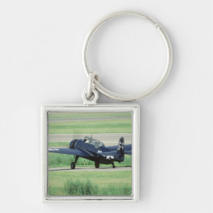 Porte-clés Grumman TBF/TBM Avenger torpilleur embarqué sur po