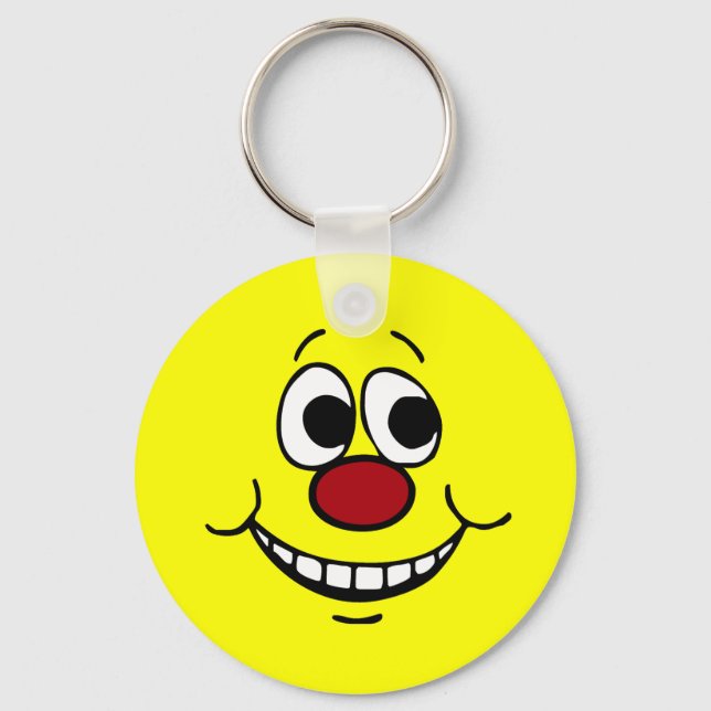 Porte-clés Grumpey face effrayée (Recto)