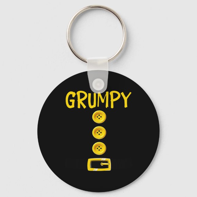 Porte-clés Grumpy Nwarf Halloween Costume Couleur Corresponda (Recto)