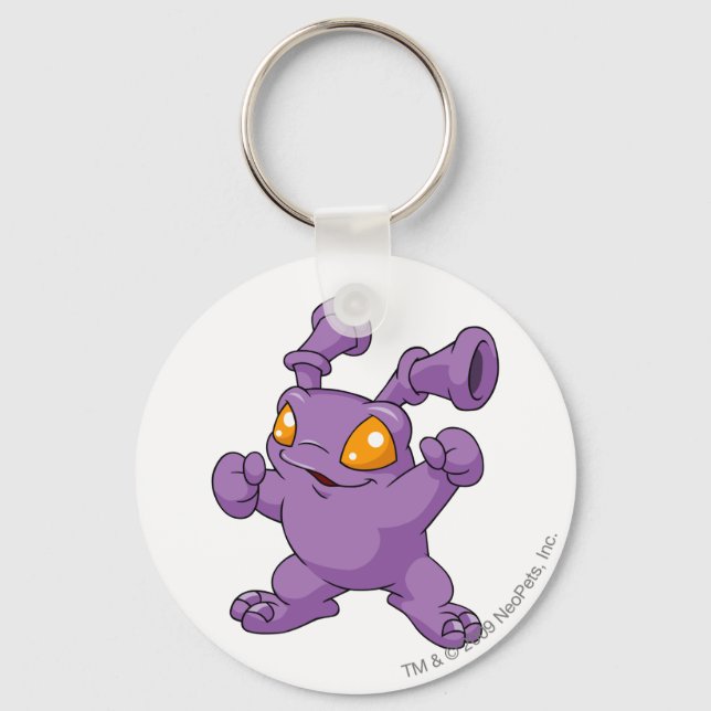 Porte-clés Grundo Purple (Recto)
