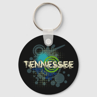 Porte-clés Grunge moderne demi-teinte Tennessee Porte - clé f