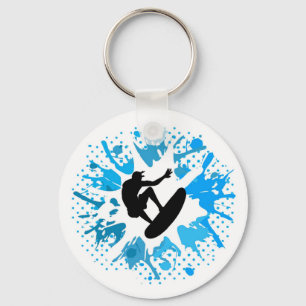 Porte-clés Grunge surfer