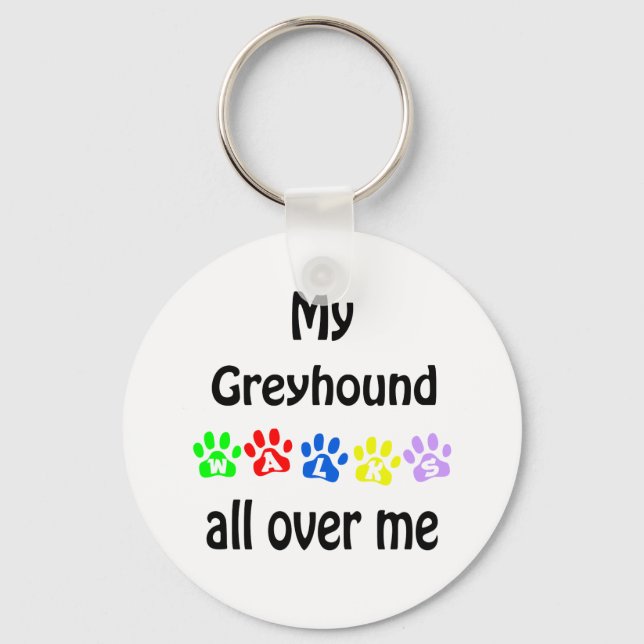Porte-clés Gryhound Walks Design (Recto)