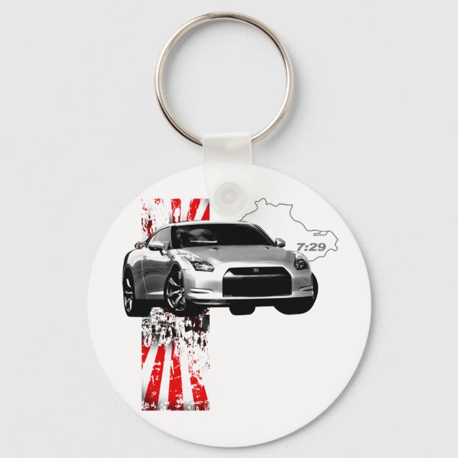 PORTE-CLÉS GT-R 7:29 (Recto)