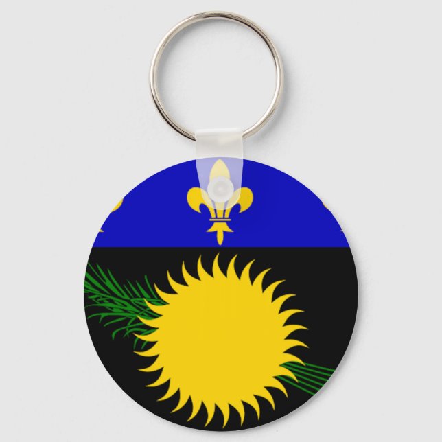 Porte-clés Guadeloupe (Recto)
